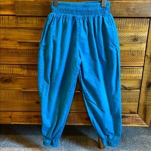 Vintage Frankee Vibrant Blue Jogger Pants